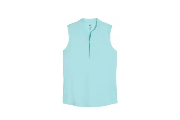 PUMA Women's Sleeveless Aerlon Golf Polo image