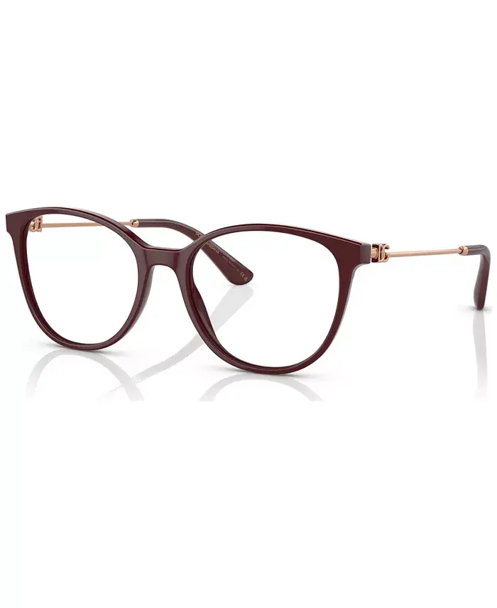 Dolce & Gabbana Women's Butterfly Eyeglasses, DG336354-O image 1