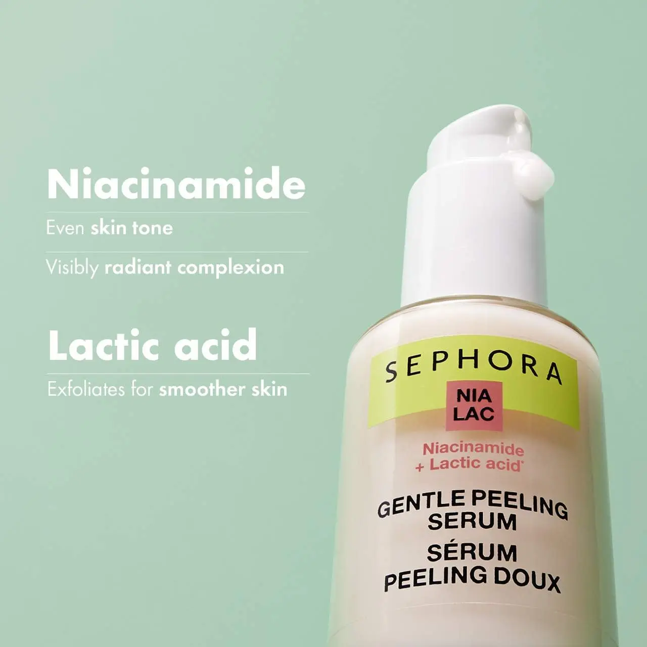 SEPHORA COLLECTION  Gentle Exfoliating Peeling Serum with Niacinamide +  Lactic Acid image 3