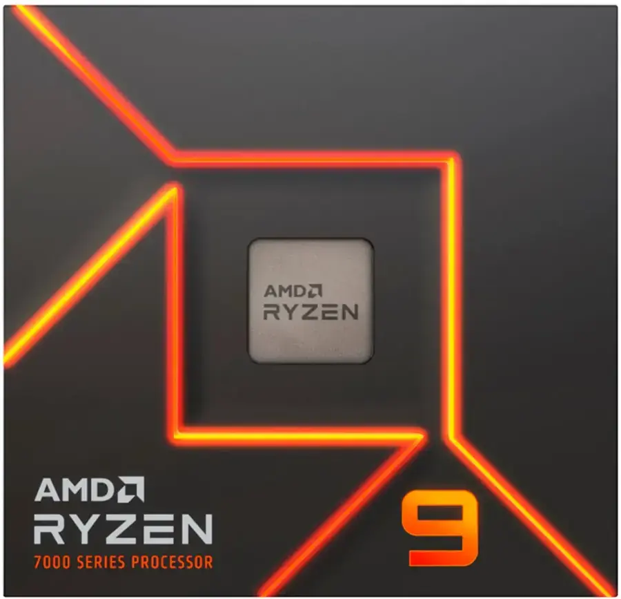 AMD - Ryzen 9 7900X 12-Core - 24-Thread 4.7 GHz (5.6 GHz Max Boost) Socket AM5 Unlocked Desktop Processor - Silver image 2