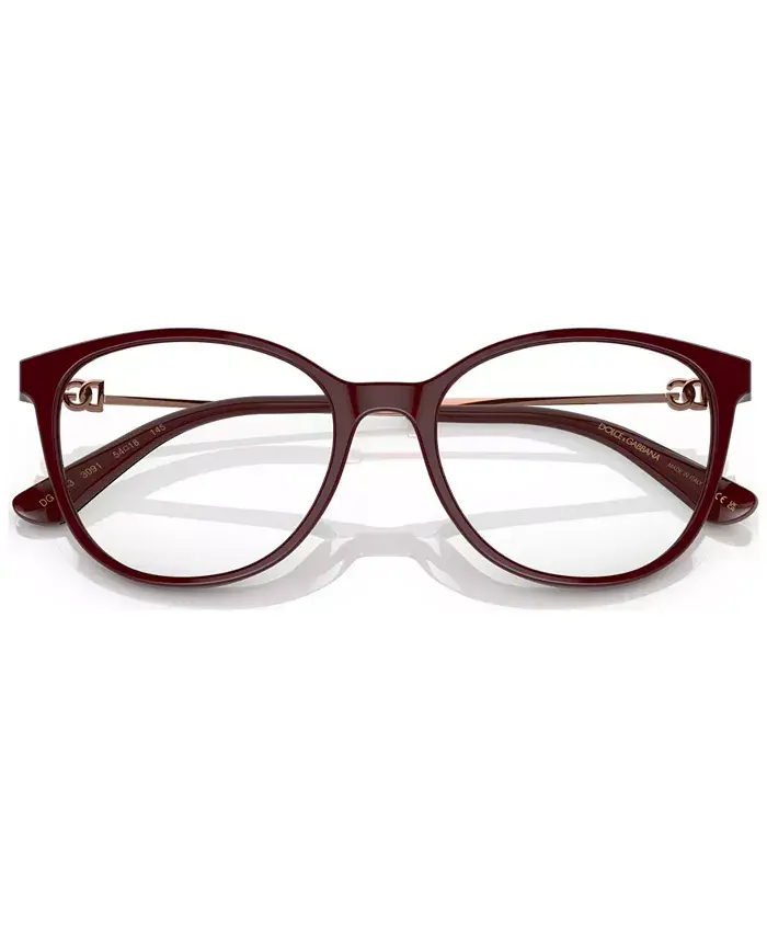 Dolce & Gabbana Women's Butterfly Eyeglasses, DG336354-O image 5