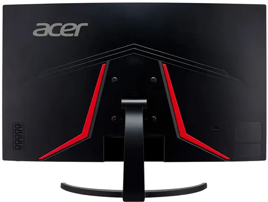 Acer - Nitro Gaming 31.5" Curved WQHD 180Hz 1ms FreeSync Premium Gaming Monitor (DisplayPort, HDMI x2) - Black image 9