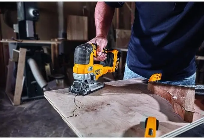 DEWALT 20V MAX XR Jig Saw, 3,200 Blade Speed, Cordless, Brushless Motor, LED Light, Bare Tool Only (DCS334B) image 4