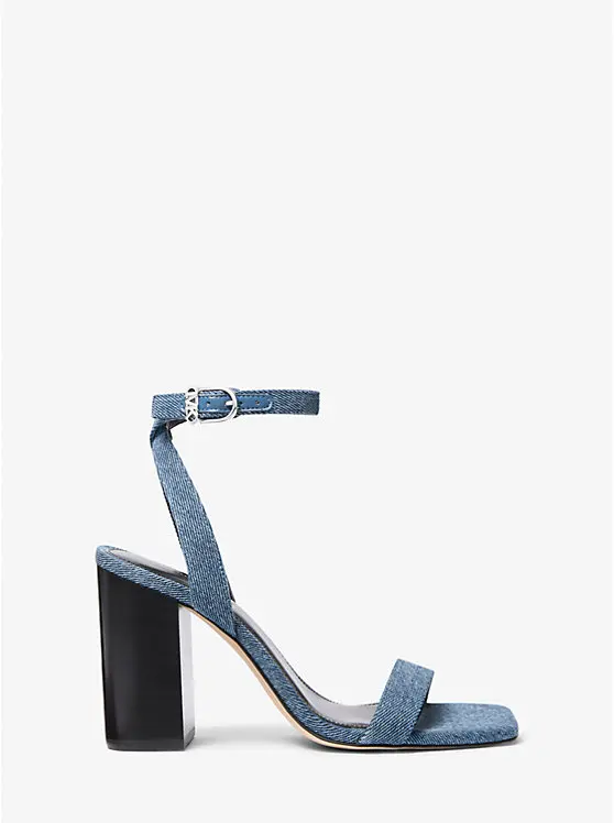 Merriam Denim Block Heel Sandal image 2