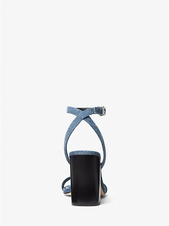 Merriam Denim Block Heel Sandal image 3