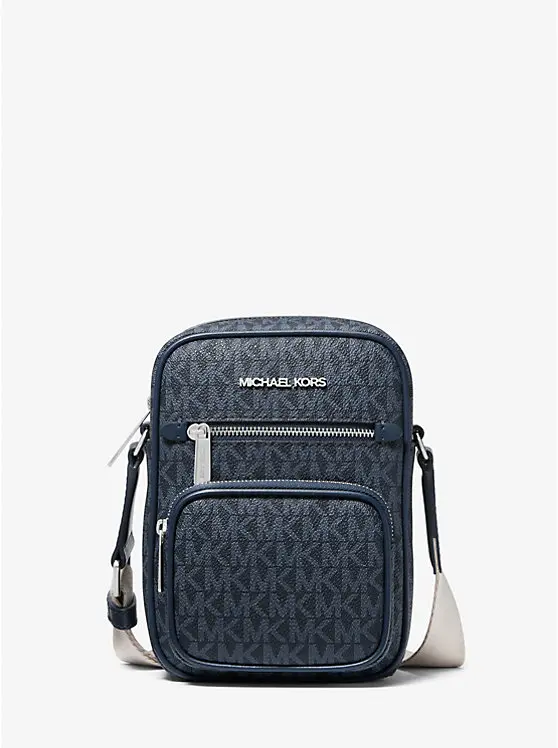 Jet Set Medium Signature Logo Crossbody Bag image 1