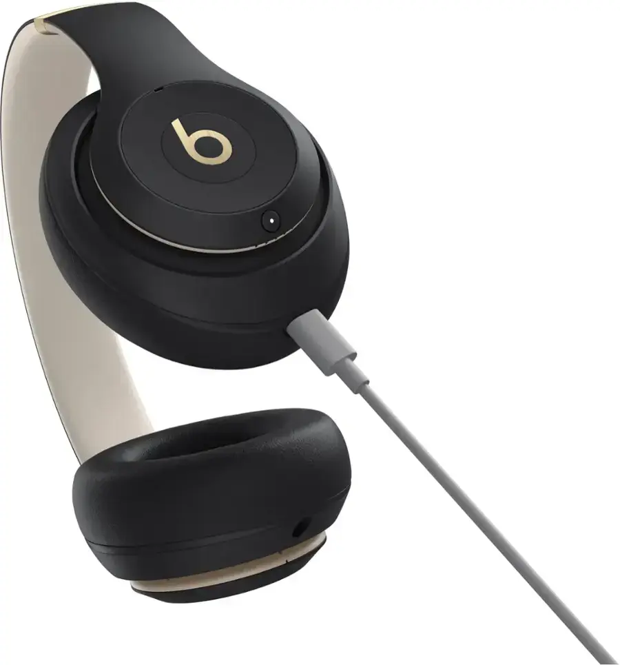 Beats - Studio Pro - Wireless Noise Cancelling Over-the-Ear Headphones - Black & Gold image 6