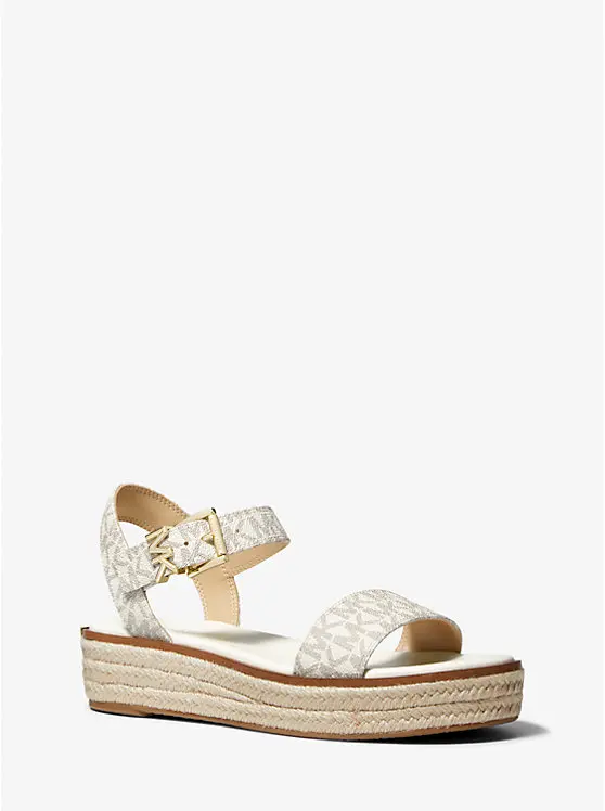 Richie Signature Logo Platform Espadrille Sandal image 1