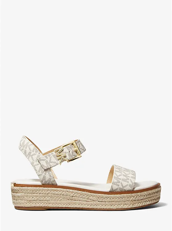Richie Signature Logo Platform Espadrille Sandal image 2