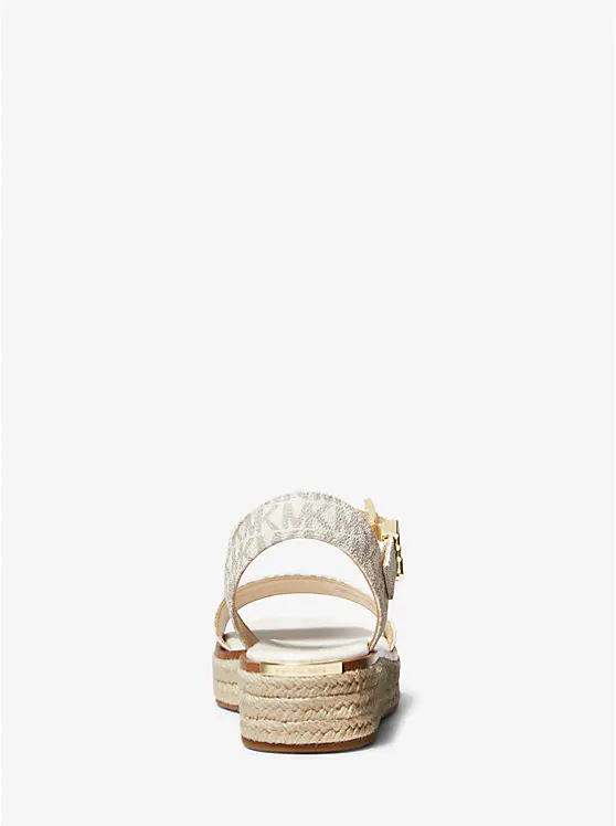 Richie Signature Logo Platform Espadrille Sandal image 3