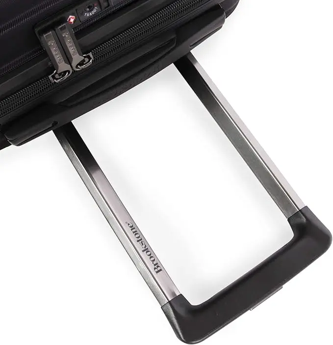 Nelson Spinner Suitcase, Black, Carry-On image 5