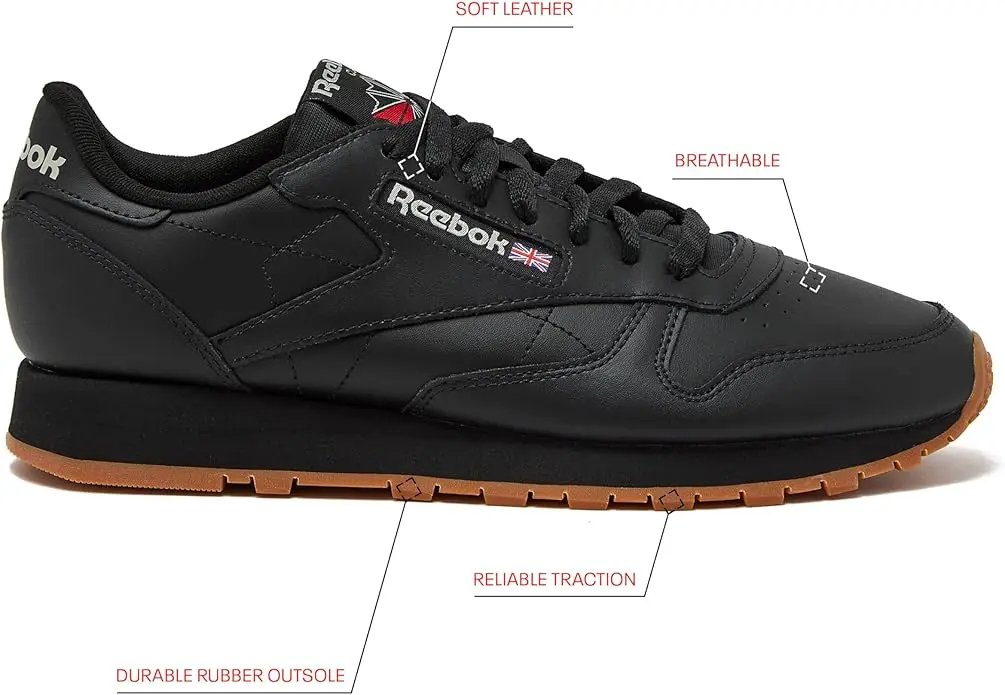 Reebok Men's Classic Leather Sneakers image 2