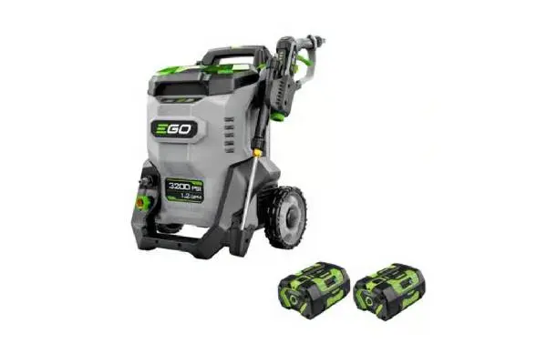 EGO Power+ HPW3204 3200 psi Battery 1.2 gpm Pressure Washer Kit (Battery & Charger) W/ (2) 6AH BATTERIES image