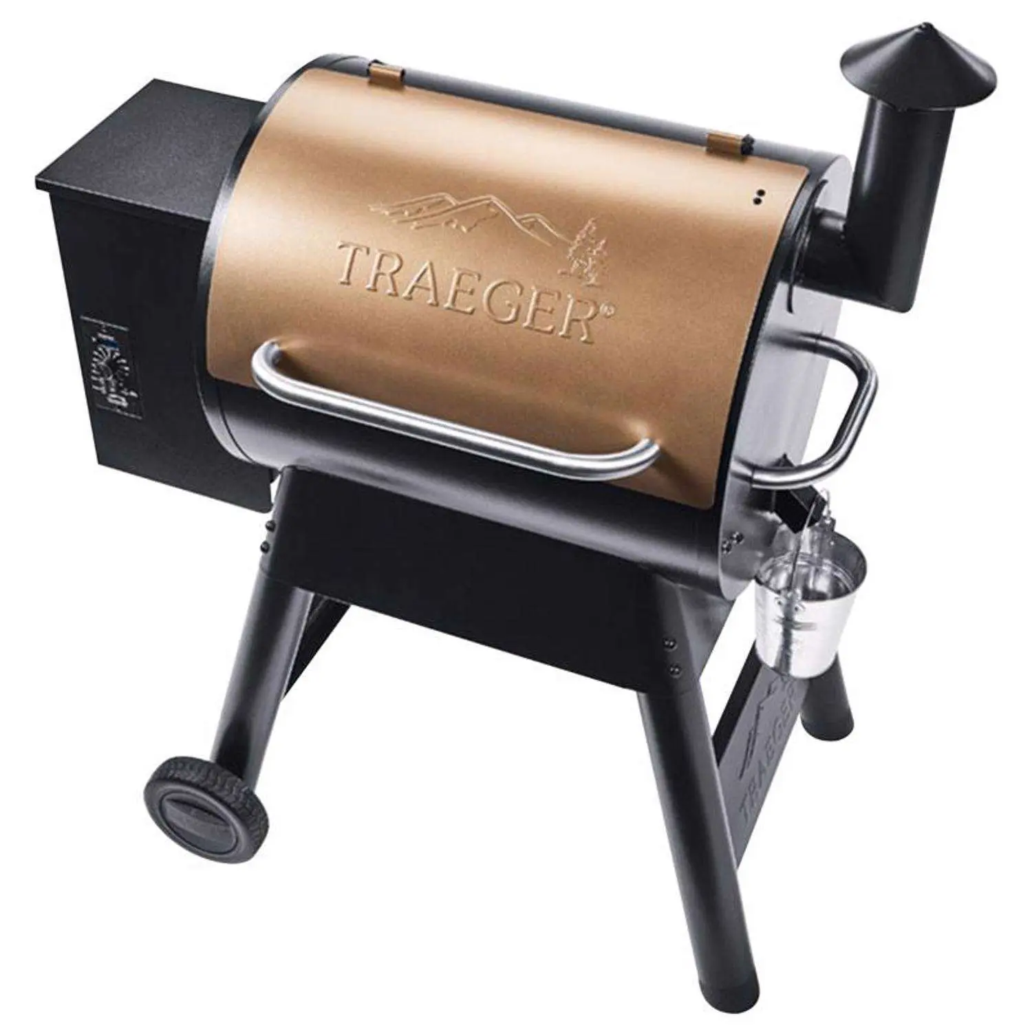 Traeger Pro Series 22 Wood Pellet Grill Bronze image 5