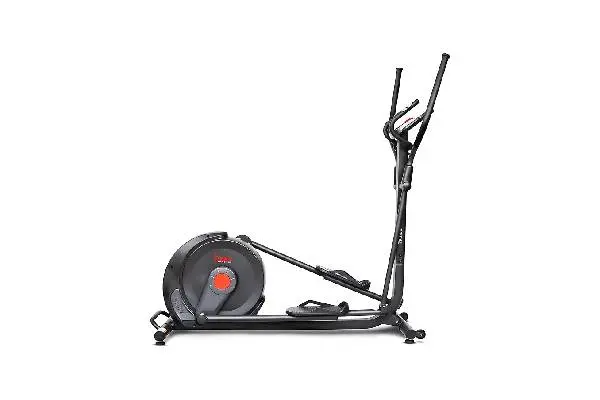 Sunny Health & Fitness Smart 17" Stride Elliptical Machine Trainer w/Built-In Pulse Sensor & 16-Level Tension for Home Exercises, Free SunnyFit App Bluetooth Link, Optional Electro-Magnetic Resistance image