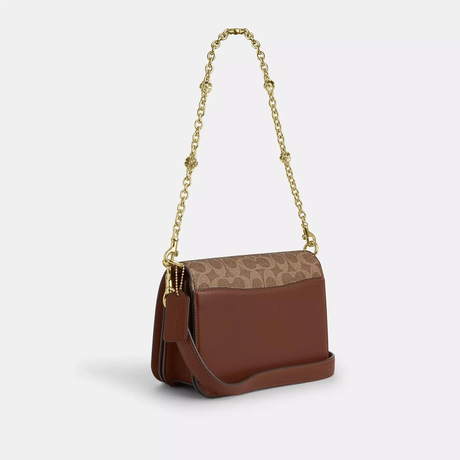 Quinn Bag In Signature Canvas With Floral Chain image 3