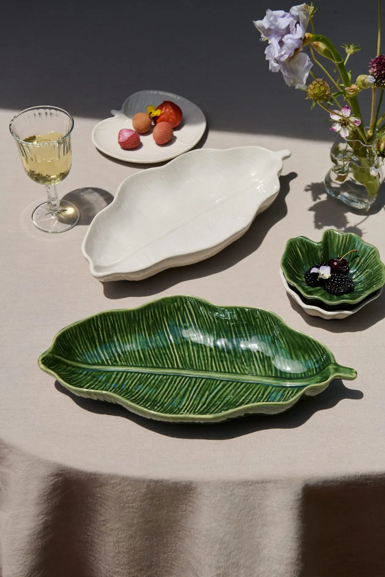 Small Stoneware Serving Plate image 4